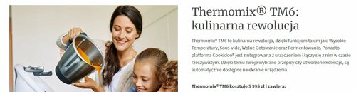 Thermomix: nowa, wyższa cena w Polsce