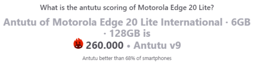 Motorola Edge 20 Lite