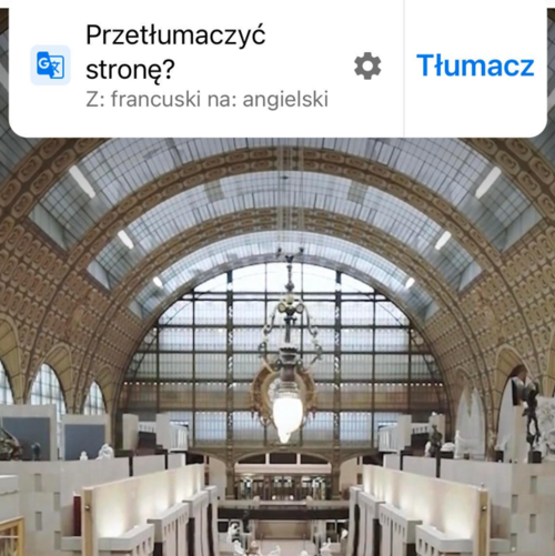 Tłumacz Google Chrome 