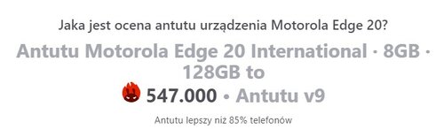 Motorola Edge 20