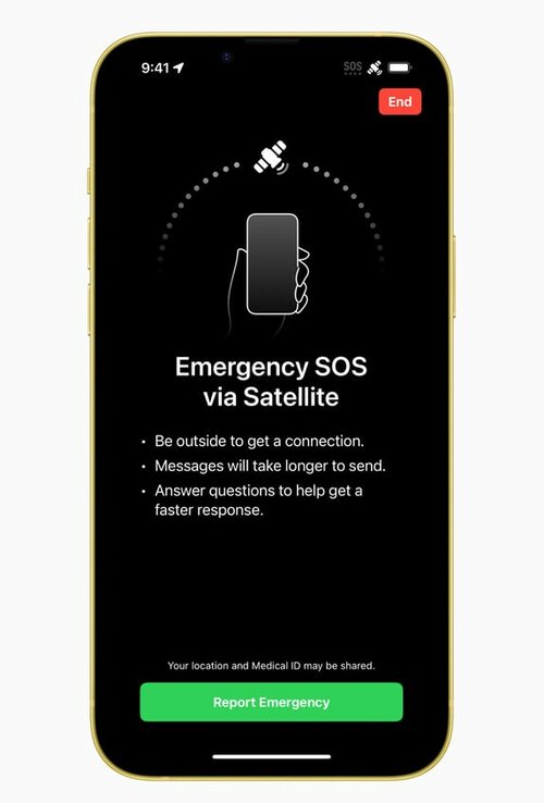 Apple Emergency SOS