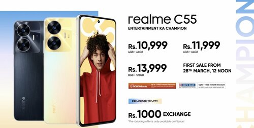 realme C55