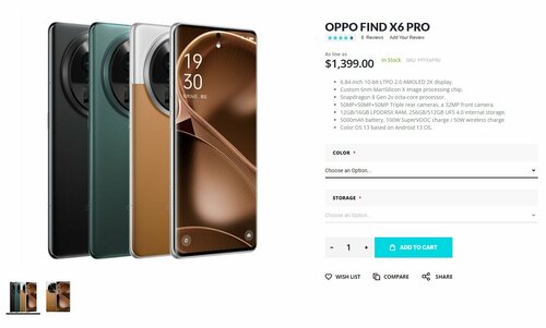 Oppo Find X6 Pro