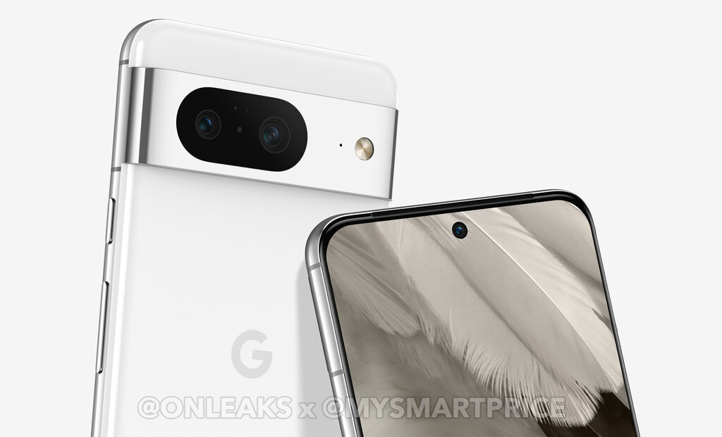 Google Pixel 8 dezvăluie un nou design.  Gata cu colțurile