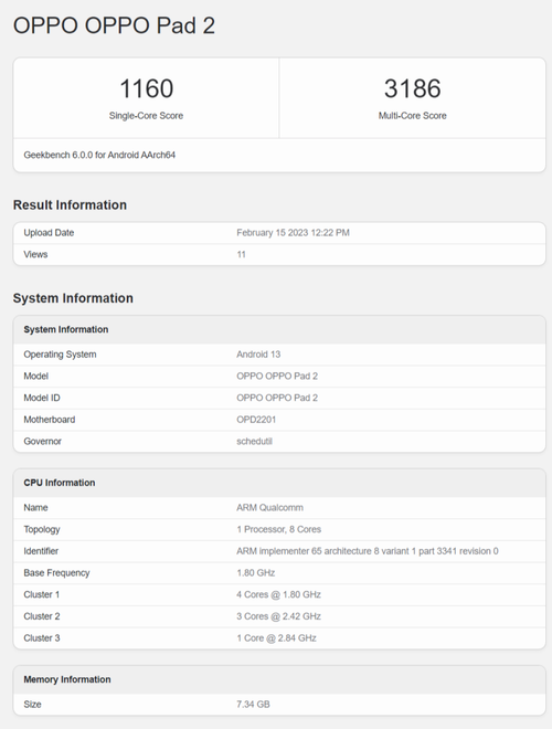 Oppo Pad 2