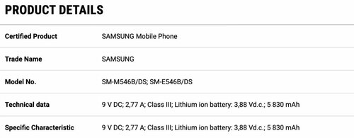 Samsung Galaxy F54