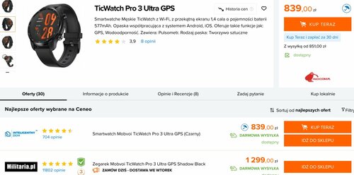 TicWatch Pro 3 Ultra