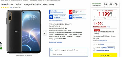 HTC Desire 22 Pro 5G Media Expert
