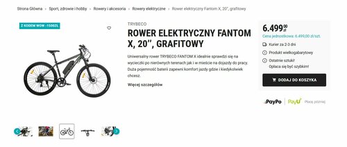 rower elektryczny Biedronka promocja (2)