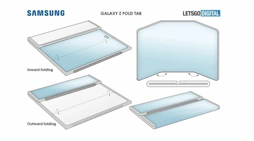 Samsung Galaxy Z Tab/ fot. Letsgodigital
