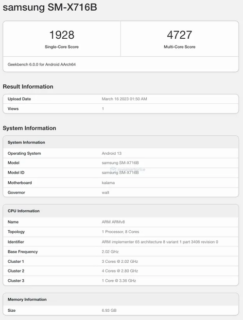 Samsung Galaxy Tab S9