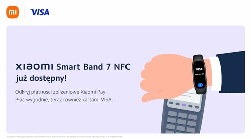 Xiaomi Smart Band 7 NFC/ fot. producenta