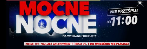 Nocna promocja na smartfony w RTV EURO AGD