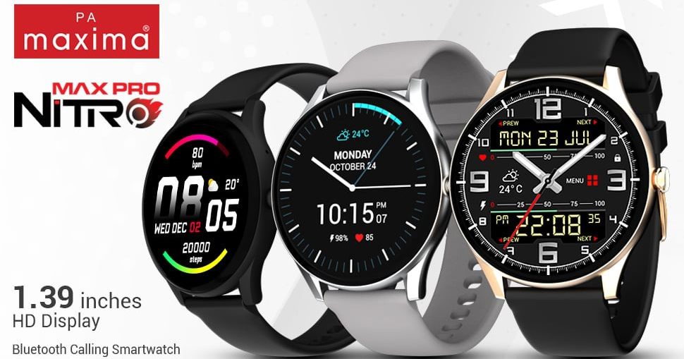 tani smartwatch Maxima Max Pro Nitro