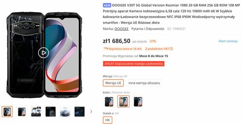 Doogee V30T