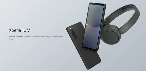 Sony Xperia 10 V promocja oferta specjalna ze słuchawkami w Polsce
