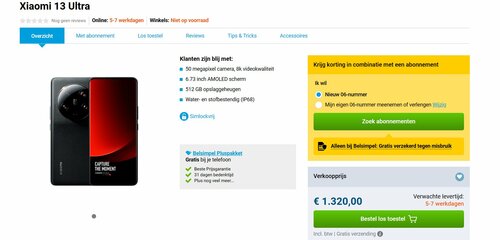Xiaomi 13 Ultra 12/512 GB promocyjna cena