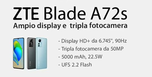 ZTE Blade A72s