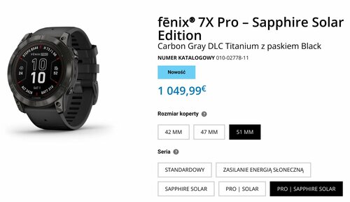 Garmin Fenix 7 Pro