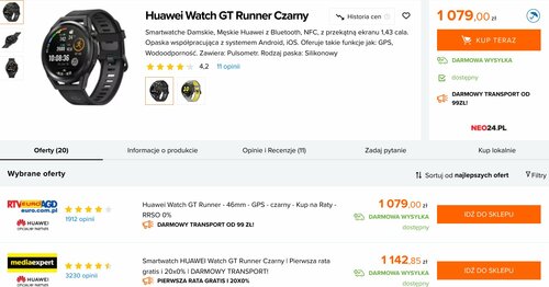 Huawei GT Runner