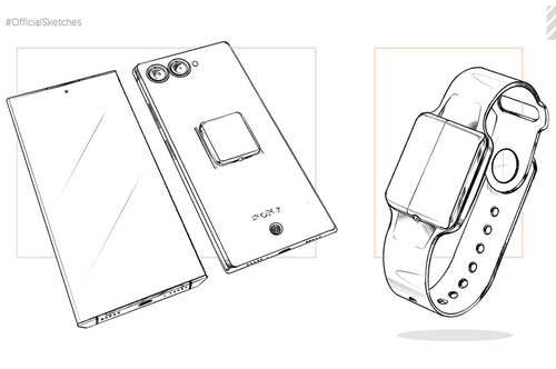 Sony Xperia Smartwach smartfon projekt koncept