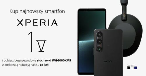 Sony Xperia 1 V cena w Polsce przedsprzedaż prezent promocja sklepy