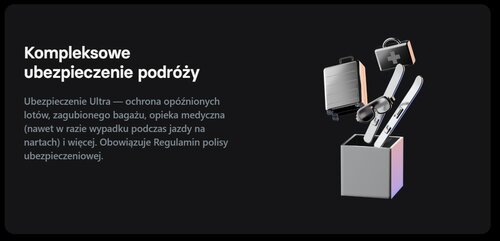 Ubezpieczenie podróży revolut ultra