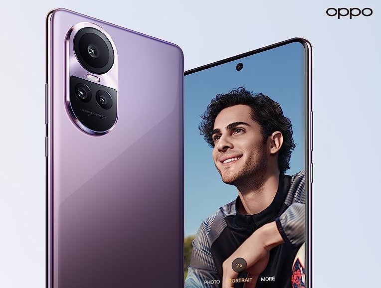 OPPO Reno 10 5G con teleobiettivo e AMOLED 120Hz in vendita