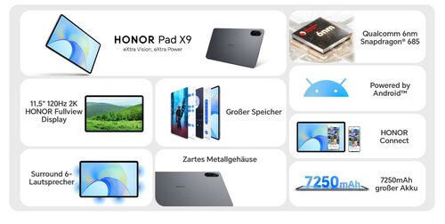 HONOR Pad X9