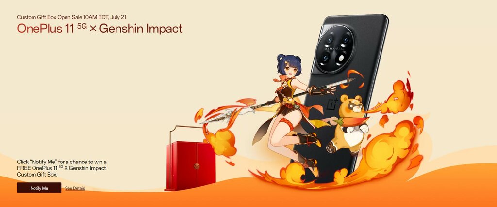 OnePlus 11 Genshin Impact Edition