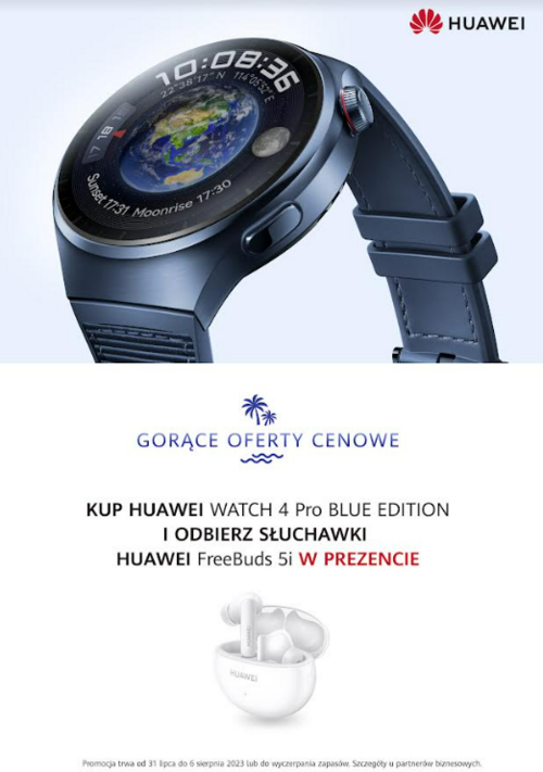 Huawei Watch 4 Pro Blue Edition/ fot. producenta