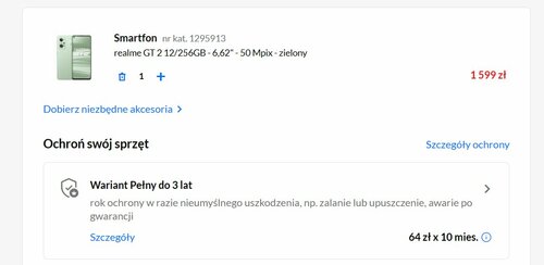 realme GT 2 5G 12/256 GB promocja RTV Euro AGD