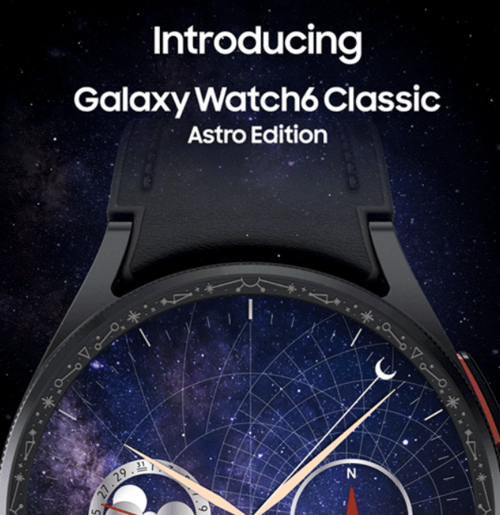 Samsung Galaxy Watch 6 Classic Astro Edition/ fot. producenta