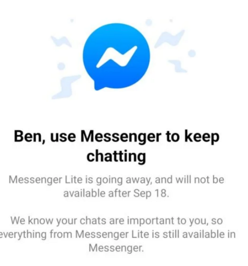 fot. Messenger Lite