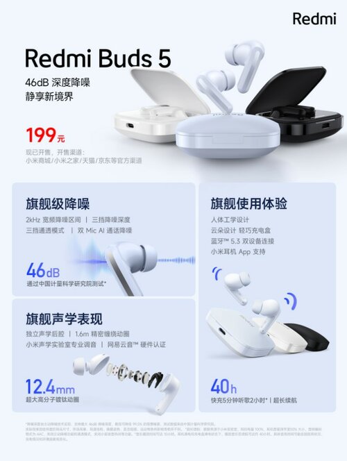 Redmi Buds 5