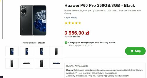 HUAWEI P60 Pro promocja