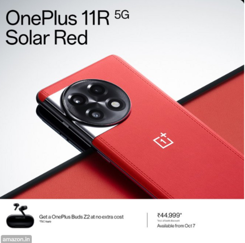 OnePlus 11R Solar Red Edition