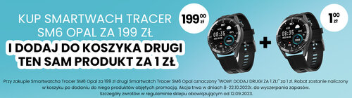 TRACER SM6 OPAL w Biedronka Home za 1 zł