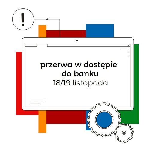 18 na 19 listopada 2023 prace serwisowe mBank