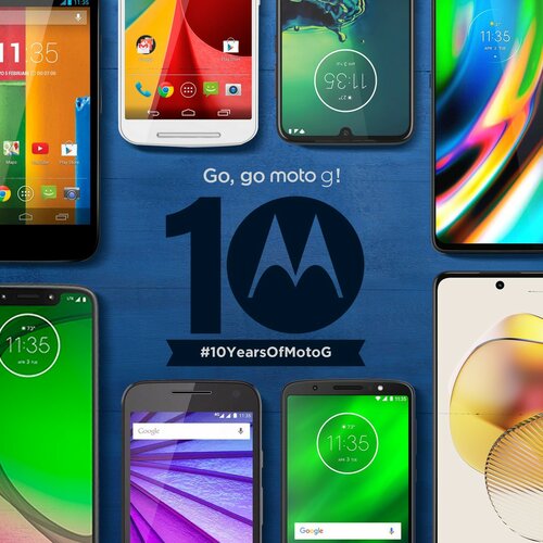 Seria Motorola Moto G kończy 10 lat!