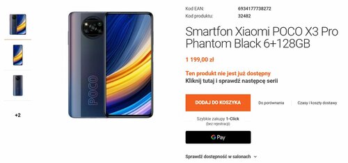 Xiaomi POCO X3 Pro cena 2023 opinia czy warto gdzie kupić