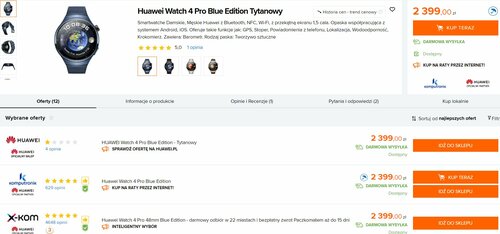 HUAWEI WATCH 4 Pro