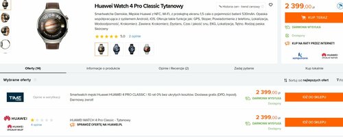 Huawei Watch 4 Pro