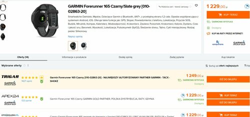 Garmin Forerunner 165