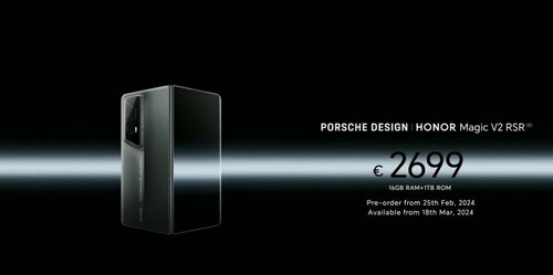 HONOR Magic V2 RSR Porsche Design/ fot. producenta