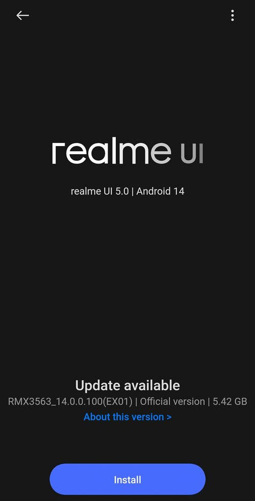realme GT Neo 3 Android 14 realme UI 6 0 aktualizacja w Polsce