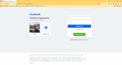 Facebook Messenger nie działa awaria 05.03.2024