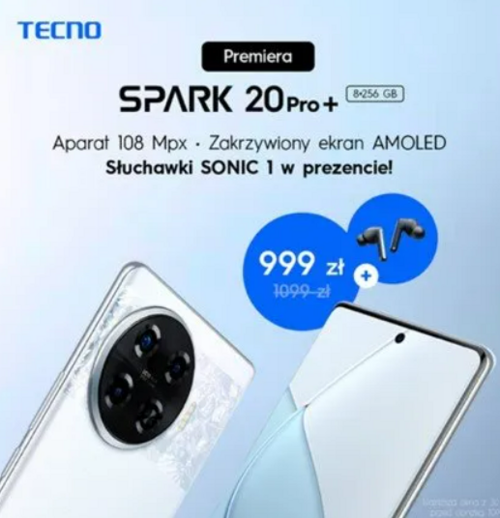 Tecno spark 20 pro+/ fot. producenta