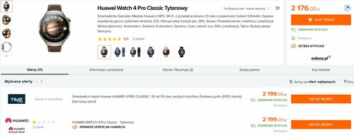 Huawei Watch 4 Pro