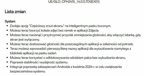 Nowa aktualizacja dla OnePlus 10T